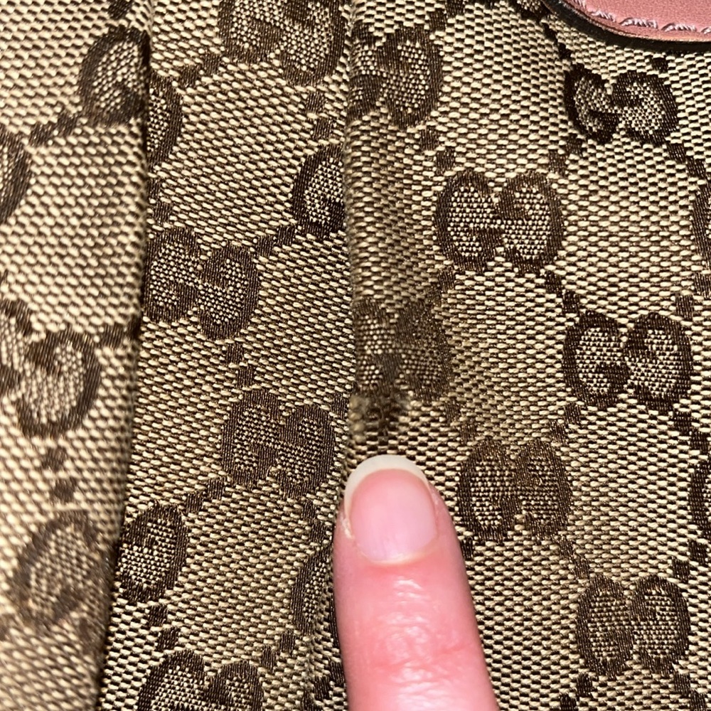 Vintage Gucci Medium GG Canvas Sukey Tote - Picture 11 of 12